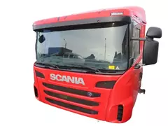 Кабина Scania CG16 L в сборе (красная)